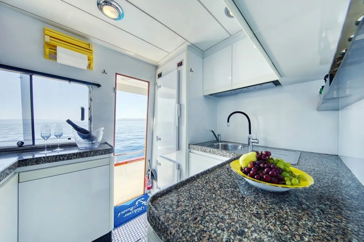 Galley of Custom Blanka, a Gulet Motoryacht motor yacht at Split, Croatia