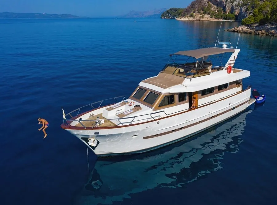 Exterior view of Custom Blanka, a Gulet Motoryacht motor yacht at Split, Croatia