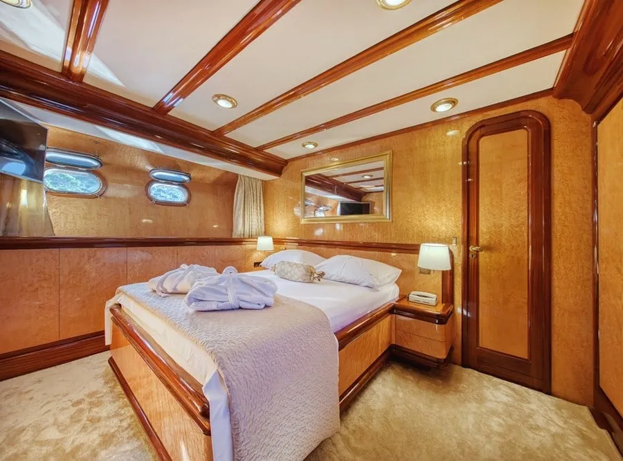 Cabin on Custom Blanka, a Gulet Motoryacht motor yacht at Split, Croatia