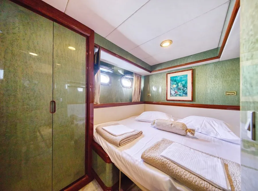 Cabin on Custom Blanka, a Gulet Motoryacht motor yacht at Split, Croatia