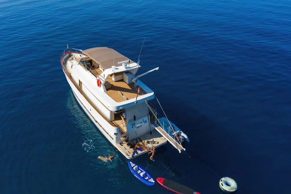 Exterior view of Custom Blanka, a Gulet Motoryacht motor yacht at Split, Croatia