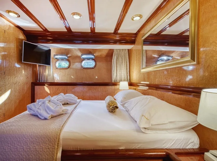 Cabin on Custom Blanka, a Gulet Motoryacht motor yacht at Split, Croatia