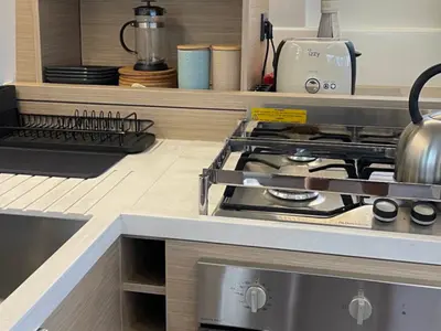 Galley of Aegeus, a Lagoon 51 catamaran at Athens, Greece