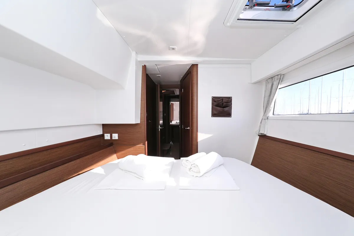 Cabin on Fat Cat, a Lagoon 42 catamaran at Općina Sukošan, Croatia