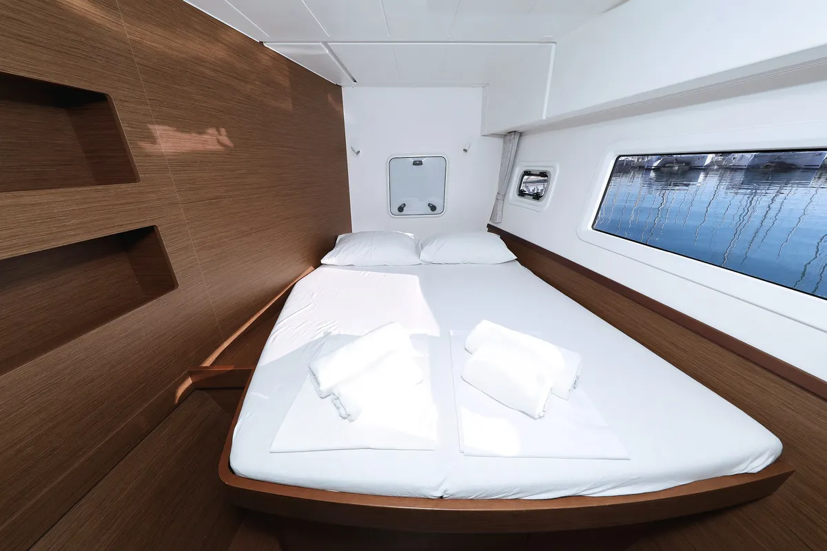 Cabin on Fat Cat, a Lagoon 42 catamaran at Općina Sukošan, Croatia