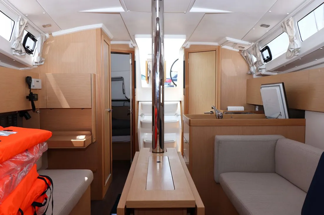Aquarius, a Beneteau Oceanis 35.1 sailboat at Grad Biograd na Moru, Croatia