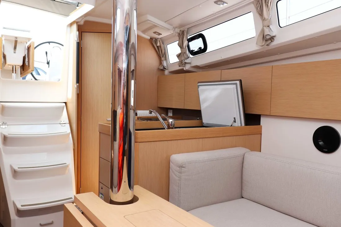 Aquarius, a Beneteau Oceanis 35.1 sailboat at Grad Biograd na Moru, Croatia