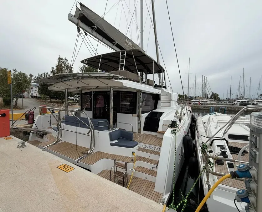 Bali 5.2 - 6 + 2 cab., a catamaran at Athens, Greece
