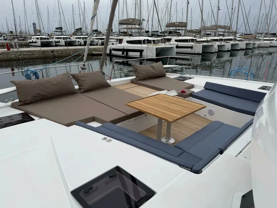 Bali 5.2 - 6 + 2 cab., a catamaran at Athens, Greece