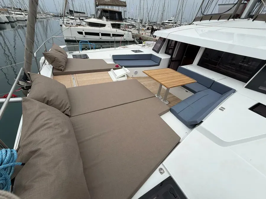 Bali 5.2 - 6 + 2 cab., a catamaran at Athens, Greece