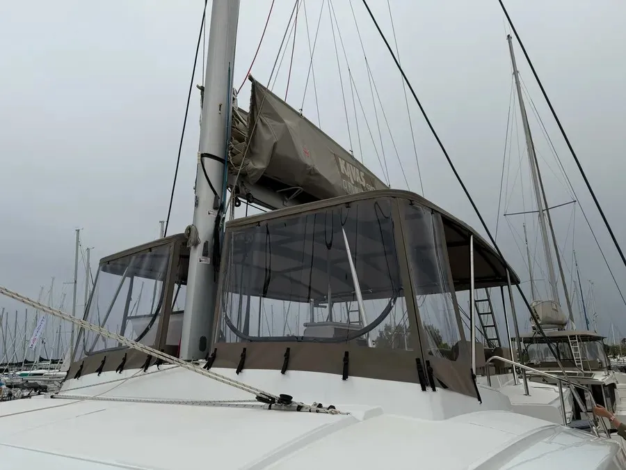 Bali 5.2 - 6 + 2 cab., a catamaran at Athens, Greece