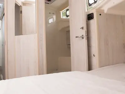 Cabin on Horizon 3 - Premier 6, a Cygnet Horizon 3 motorboat at Otonabee–South Monaghan, Canada
