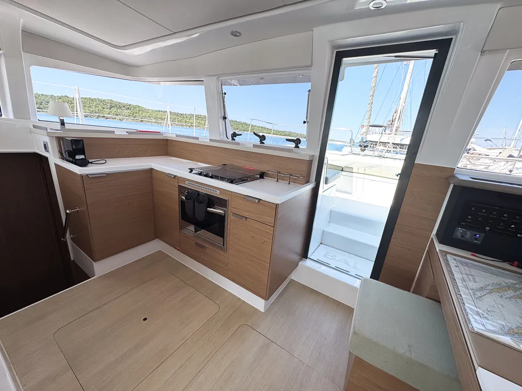 Zinfandel, a Bali 4.2 catamaran at Pirovac, Croatia