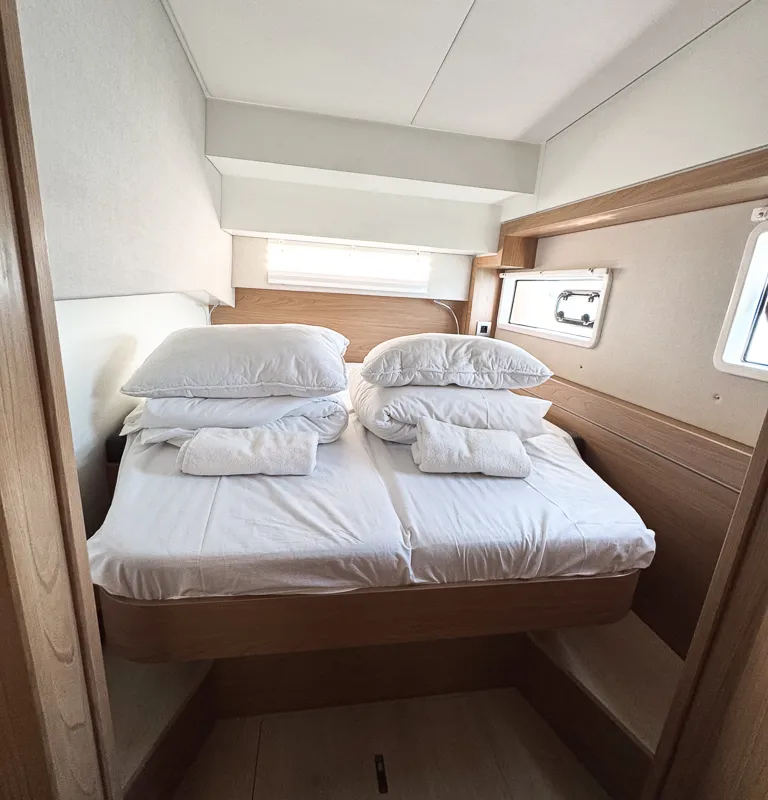 Zinfandel, a Bali 4.2 catamaran at Pirovac, Croatia