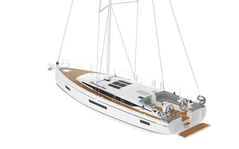 Felicia, a Bavaria C46 sailboat at Marmaris, Turkey