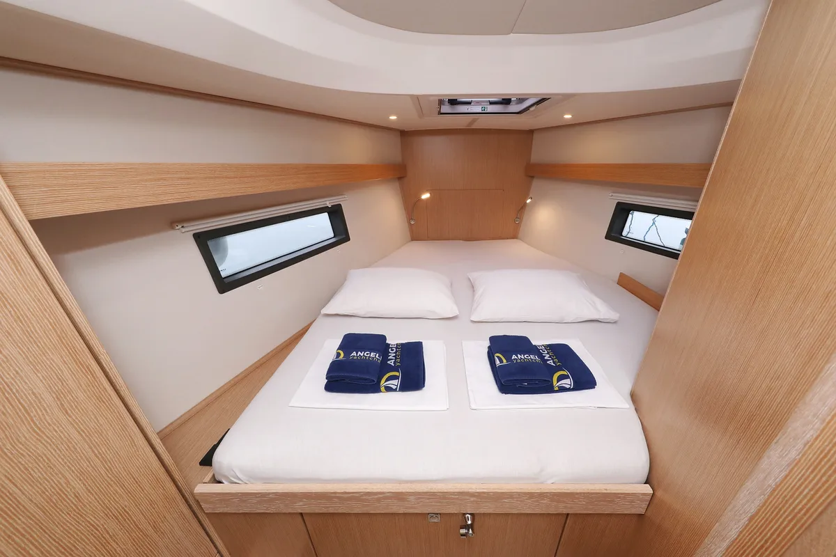 Cabin on Maupiti, a Bavaria C42 sailboat at Biograd na Moru, Croatia