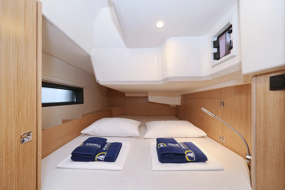 Cabin on Maupiti, a Bavaria C42 sailboat at Biograd na Moru, Croatia