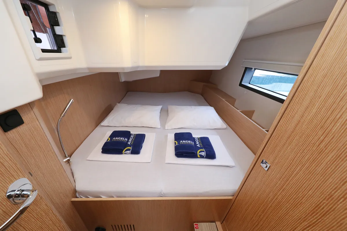 Cabin on Maupiti, a Bavaria C42 sailboat at Biograd na Moru, Croatia