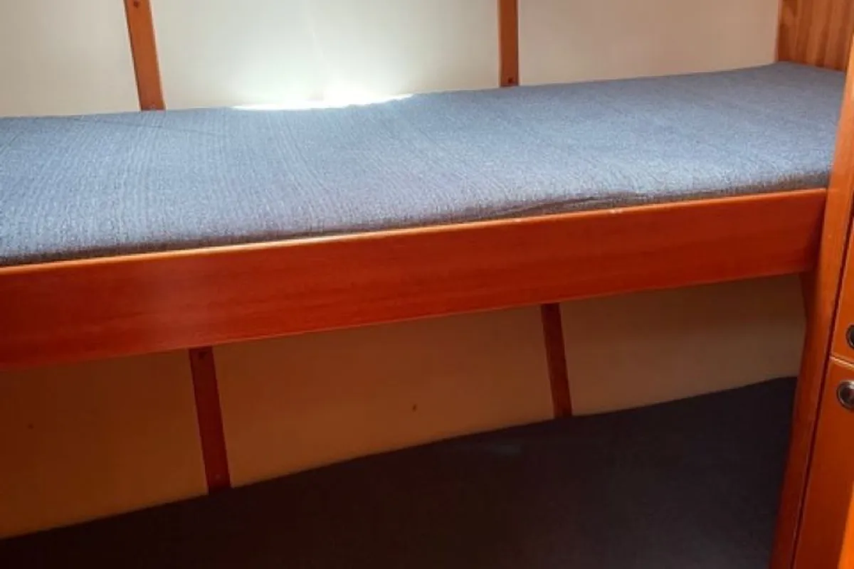 Cabin on Aquaholic, a Elan 434 Impression sailboat at Grad Pula, Croatia