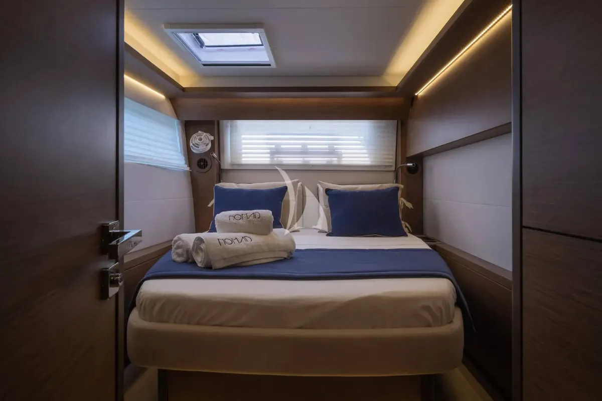Cabin on Nomad 2, a Lagoon 50 catamaran at Municipal Unit of Lefkada, Greece