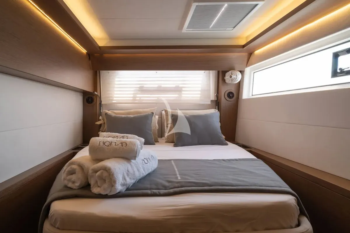 Cabin on Nomad 2, a Lagoon 50 catamaran at Municipal Unit of Lefkada, Greece
