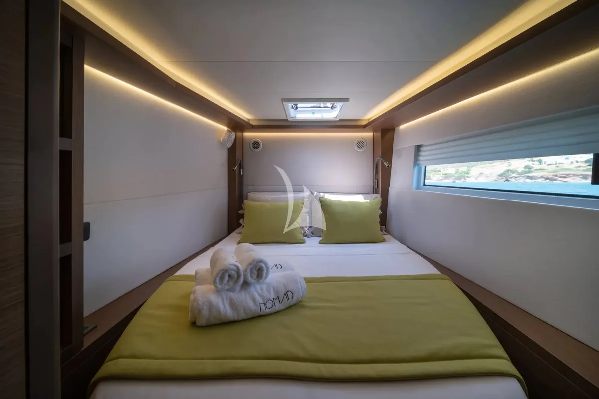 Cabin on Nomad 2, a Lagoon 50 catamaran at Municipal Unit of Lefkada, Greece