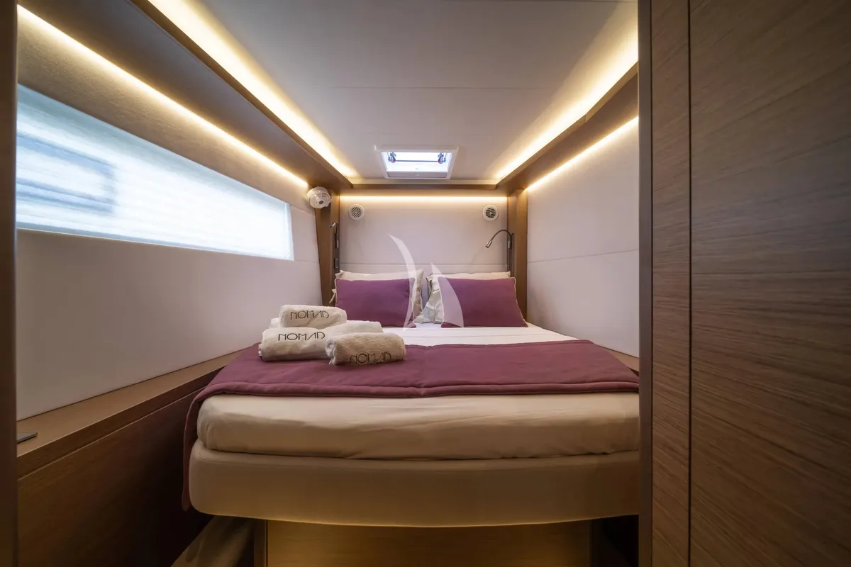 Cabin on Nomad 2, a Lagoon 50 catamaran at Municipal Unit of Lefkada, Greece