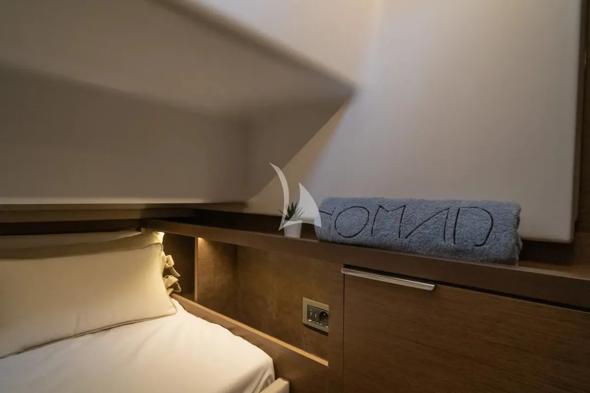Cabin on Nomad 2, a Lagoon 50 catamaran at Municipal Unit of Lefkada, Greece