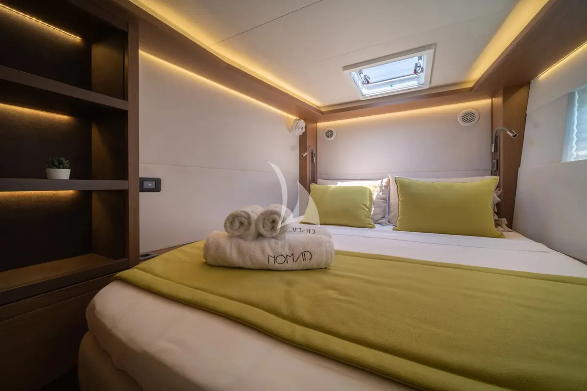 Cabin on Nomad 2, a Lagoon 50 catamaran at Municipal Unit of Lefkada, Greece