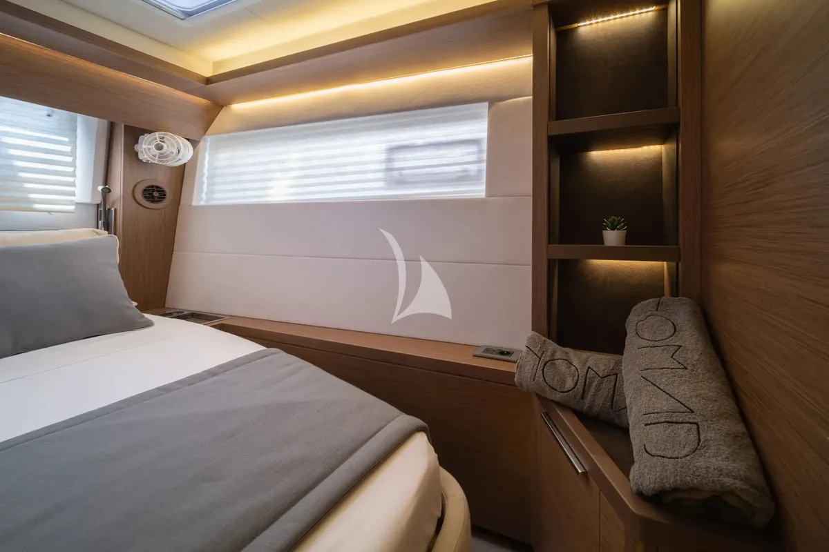 Cabin on Nomad 2, a Lagoon 50 catamaran at Municipal Unit of Lefkada, Greece