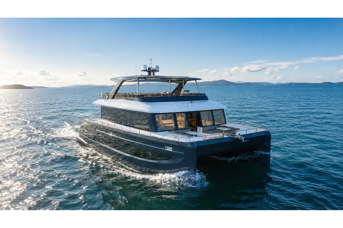Premium, a Nauticks N62 catamaran at Pallini Municipal Unit, Greece