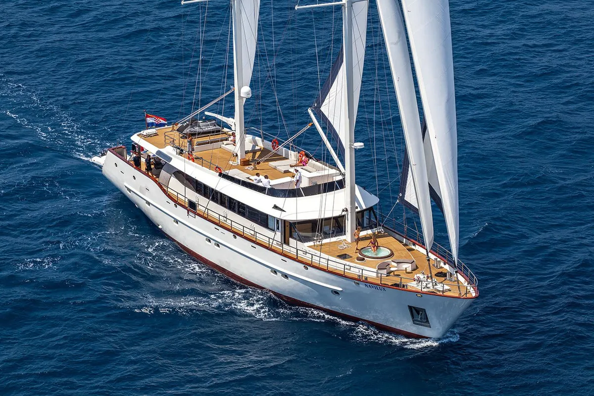 Exterior view of Navilux, a Unknown Navilux sailboat at Split, Croatia