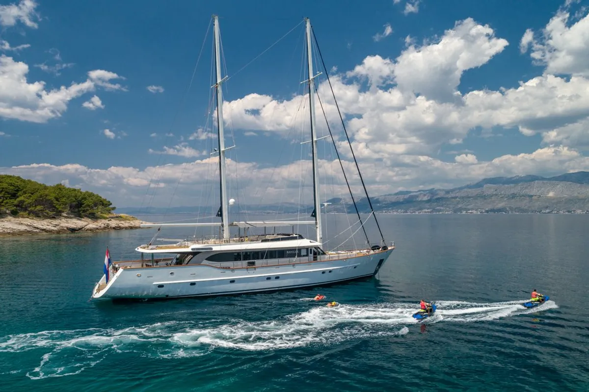Exterior view of Navilux, a Unknown Navilux sailboat at Split, Croatia