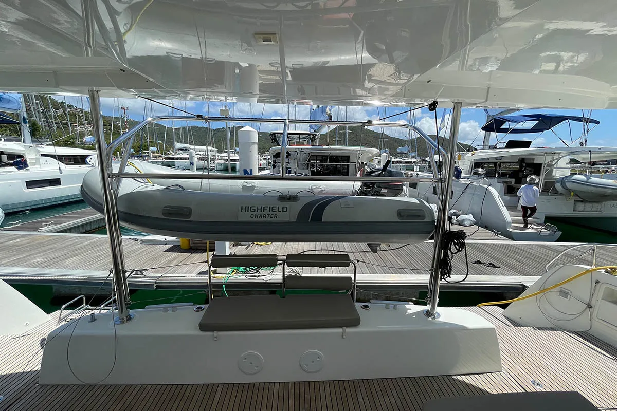 The Great Catsby, a Lagoon 42 catamaran at Road Town, British Virgin Islands