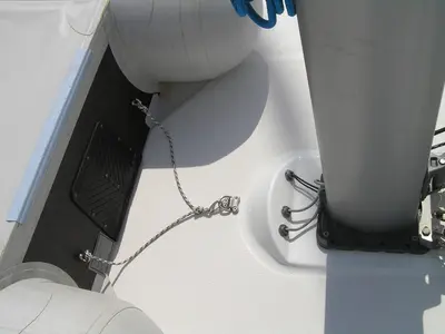 Salon of Sugar Daddy, a Beneteau Cyclades 43.4 sailboat at Grad Trogir, Croatia