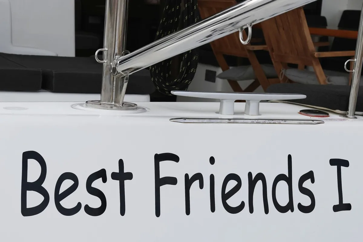 Best Friends I, a Lagoon 42 catamaran at Općina Rogoznica, Croatia