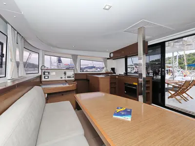 Salon of Best Friends I, a Lagoon 42 catamaran at Općina Rogoznica, Croatia