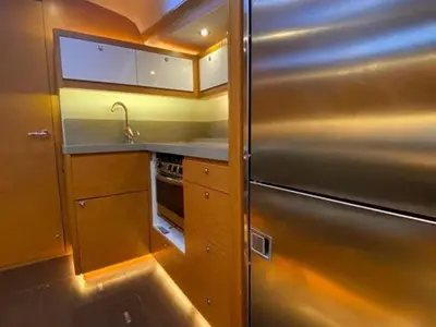 Galley of Kaito, a Dufour 470 sailboat at Dénia, Spain