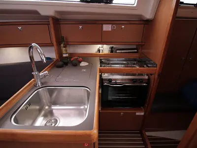 Callisto, a Bavaria Cruiser 33 sailboat at Llucmajor, Spain
