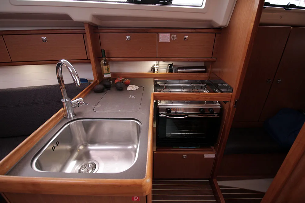 Callisto, a Bavaria Cruiser 33 sailboat at Llucmajor, Spain