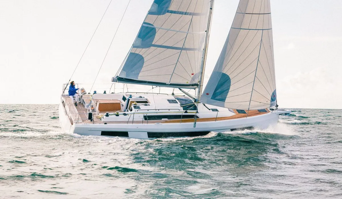 Betty, a Dufour 44 sailboat at Charlotte Amalie, United States