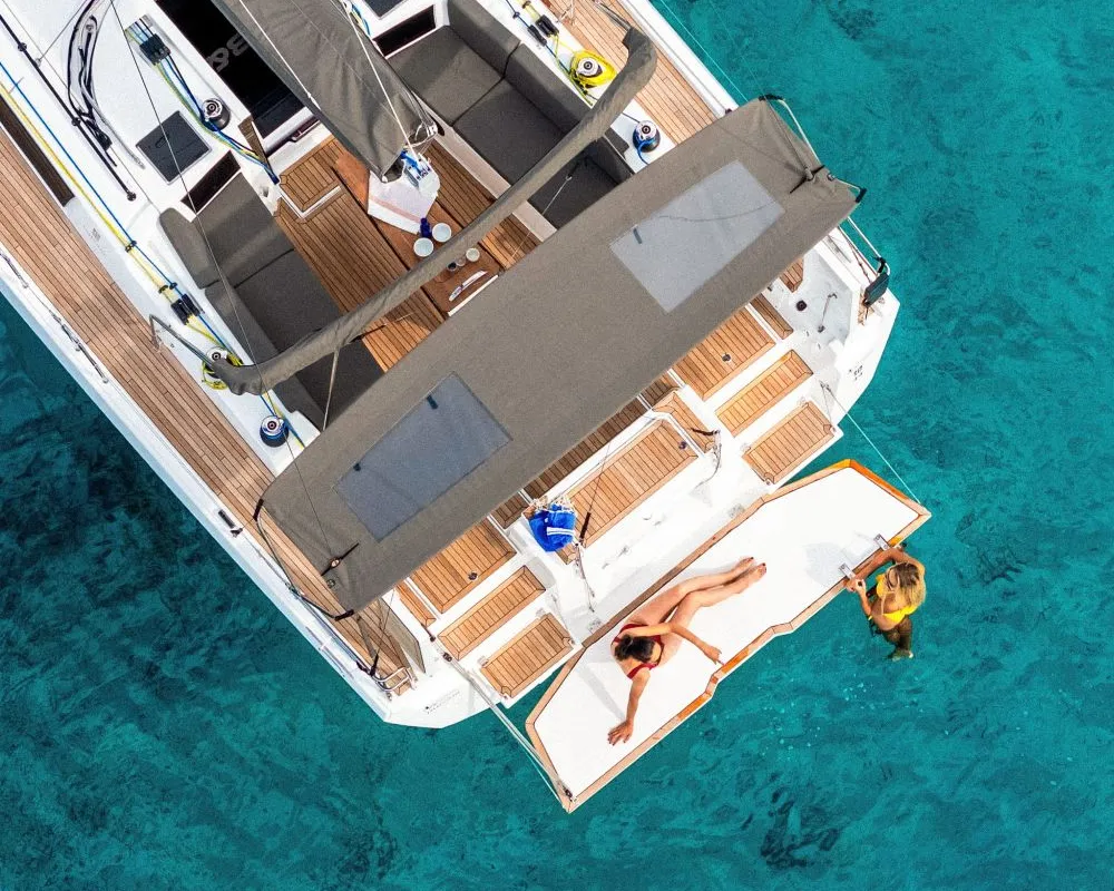 Betty, a Dufour 44 sailboat at Charlotte Amalie, United States