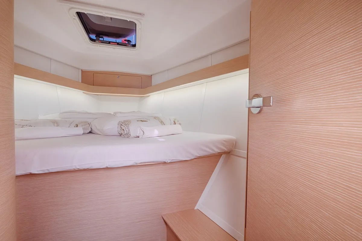 Cabin on Happy, a Elan Impression 40 sailboat at Split, Croatia