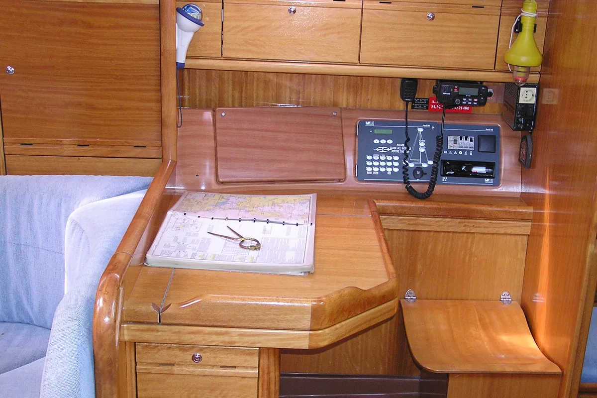 Alma Libre, a Bavaria 40 Cruiser sailboat at Municipal Unit of Lefkada, Greece