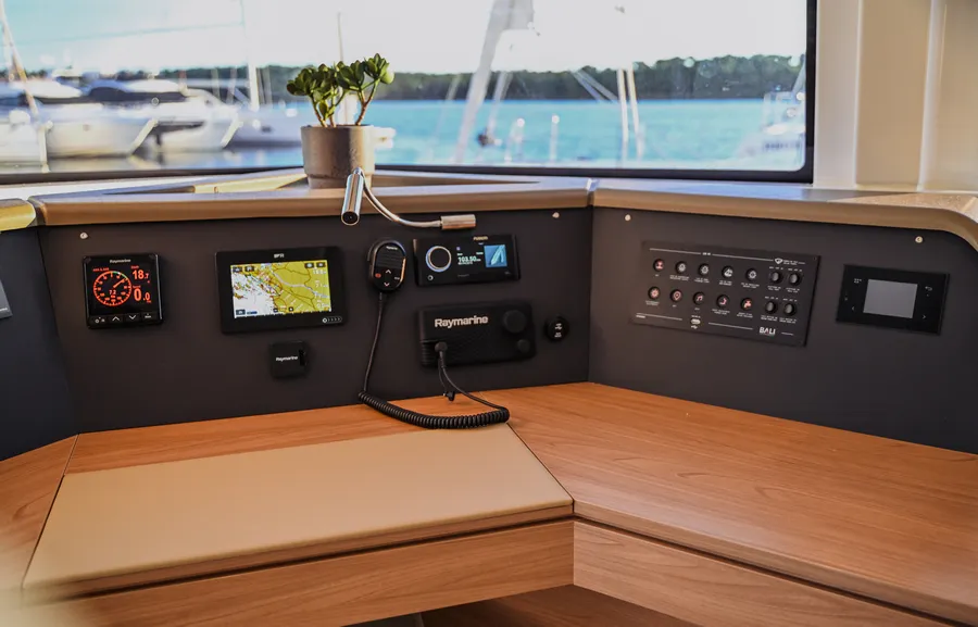 Aquaholic, a Bali 4.6 catamaran at Šibenik, Croatia