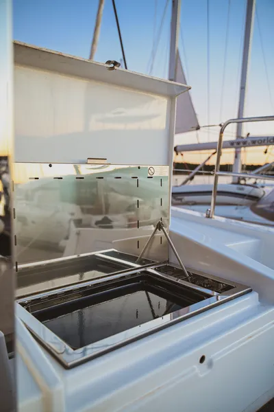Aquaholic, a Bali 4.6 catamaran at Šibenik, Croatia
