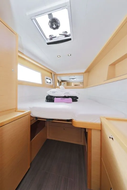 Cabin on Lydia, a Lagoon 450 F catamaran at Grad Trogir, Croatia