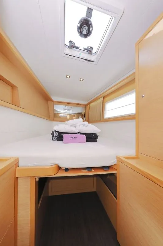 Cabin on Lydia, a Lagoon 450 F catamaran at Grad Trogir, Croatia