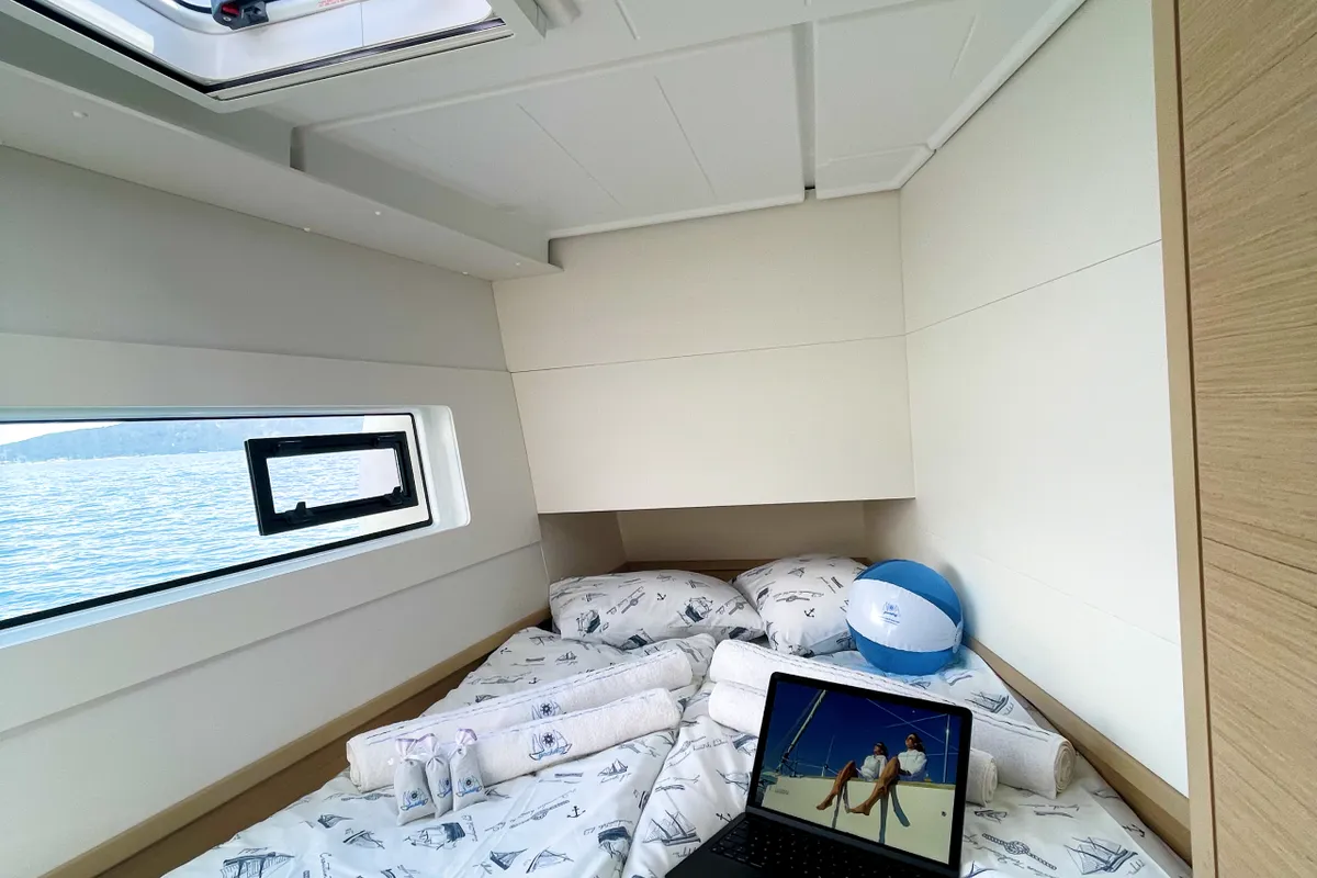 Cabin on Twice as nice, a Lagoon 40 catamaran at Grad Kaštela, Croatia