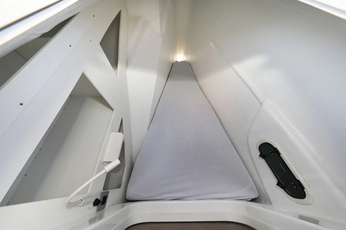 Cabin on Calypso , a Bali 4.4 catamaran at Grad Biograd na Moru, Croatia